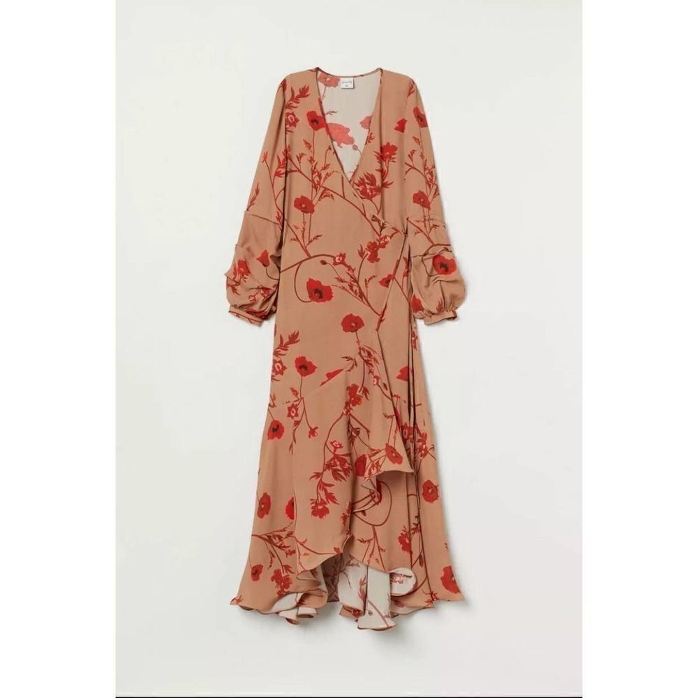 Johanna Ortiz X H&M Creped Dress Wrap Flor… - Picture 16 of 16